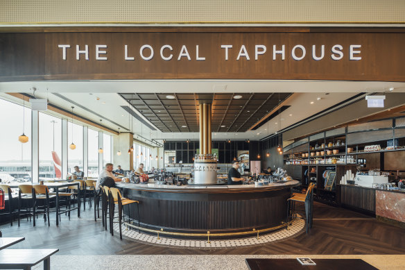 The Local Taphouse is one of the new offerings at Melbourne Airport.