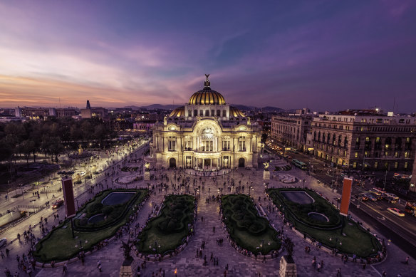 Mexico City seems to stretch on forever.  