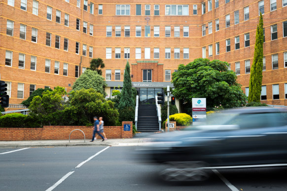 John Fawkner Private Hospital in Coburg, in Melbourne’s inner-north.