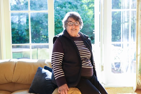 Sandra Masel pays her grandson's fees at a private school in Melbourne's inner east. 