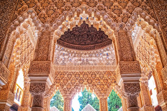 Nasrid Palace, Granada, Andalucia, Spain.