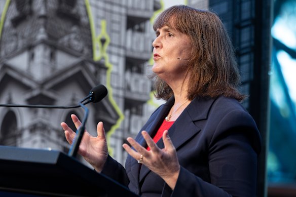 Melbourne University vice chancellor Carolyn Evans.