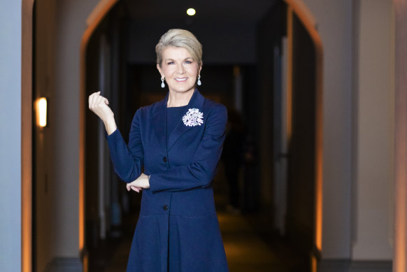 Former foreign minister Julie Bishop is among the women calling for change.