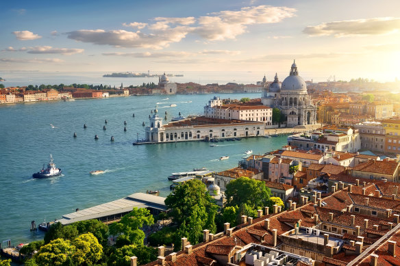 See Venice’s lagoon and outlying islands from St Mark’s. 