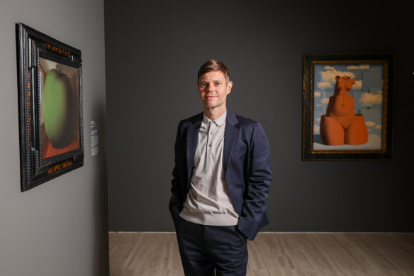 Nicholas Chambers curated the timely Magritte exhibition.  