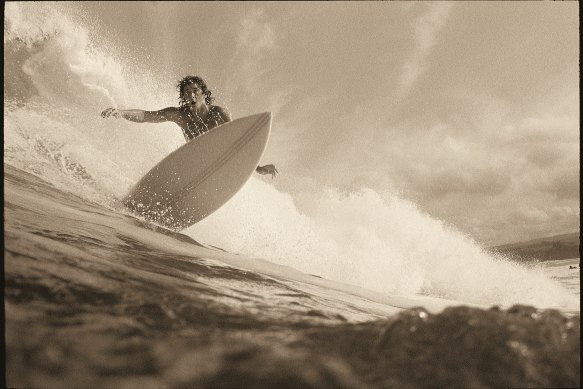 Mark Richards at Haleiwa.