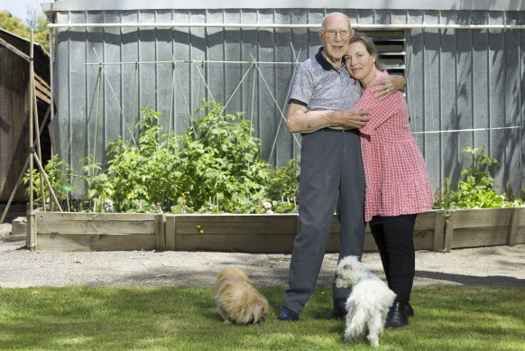 Nigel Clayton and Emma Whiston. “She was a natural,” says Clayton. “I admired her from the first day she came to work with me in 1994 as a newly qualified vet.”  