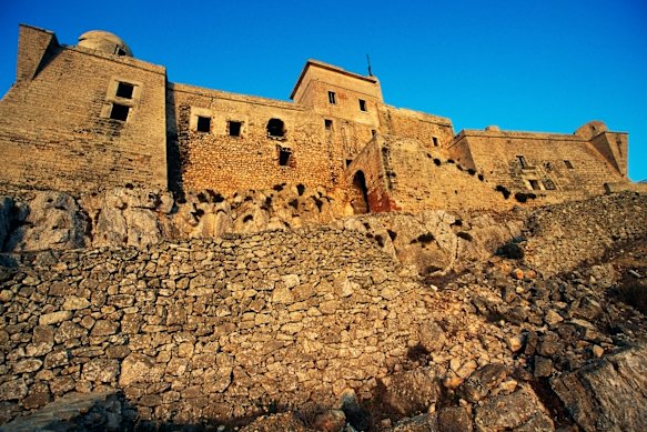 The Castello di Santa Caterina.
