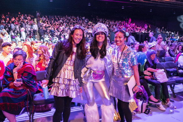 Canva is a crucial player in Australia’s start-up ecosystem, employing more than 3200 people including these workers at its conference last month.