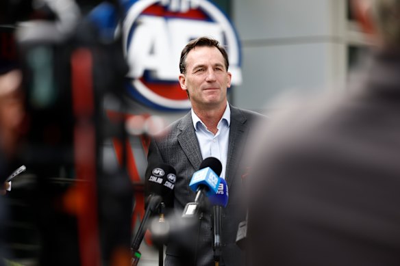 AFL CEO Andrew Dillon.