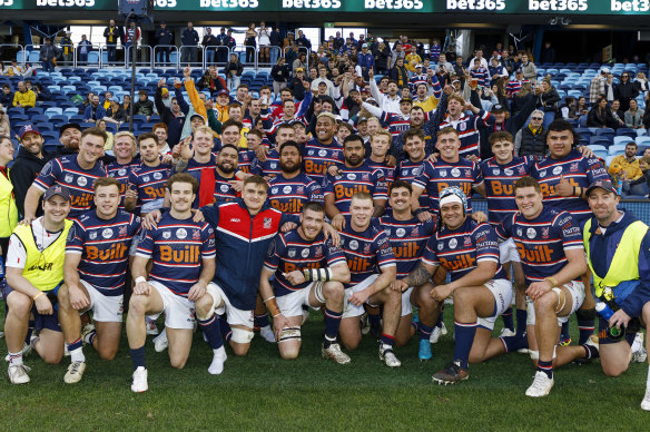 The Easts first grade side after beating Newcastle at Allianz Stadium in July.