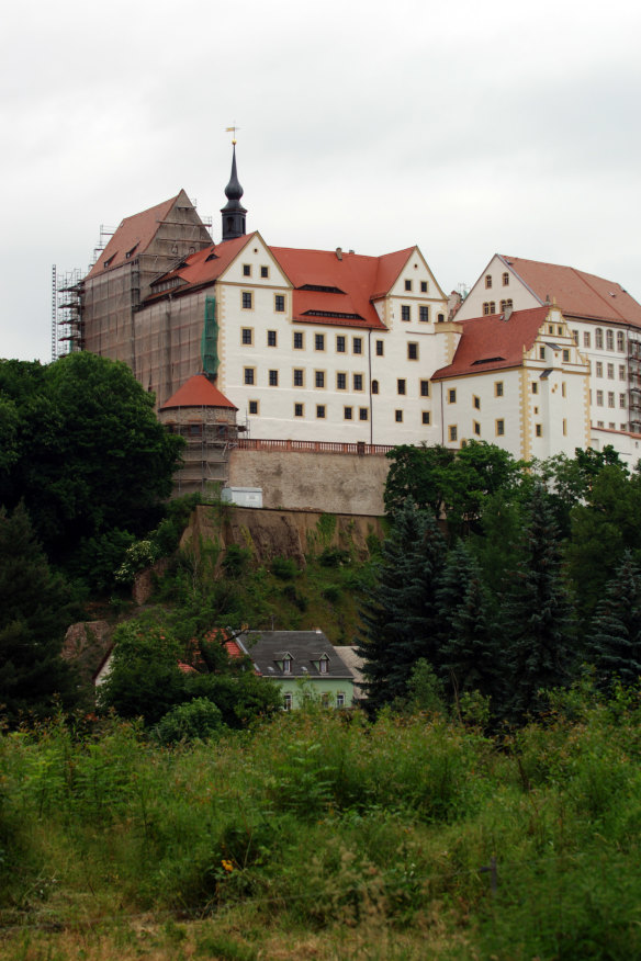 Colditz Castle, where Allied prisoners who repeatedly attempted to escape from other German camps during World War II, were sent.