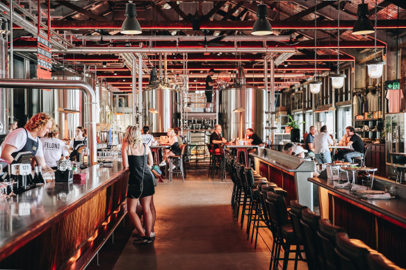 Felons Brewing Co. in Brisbane.