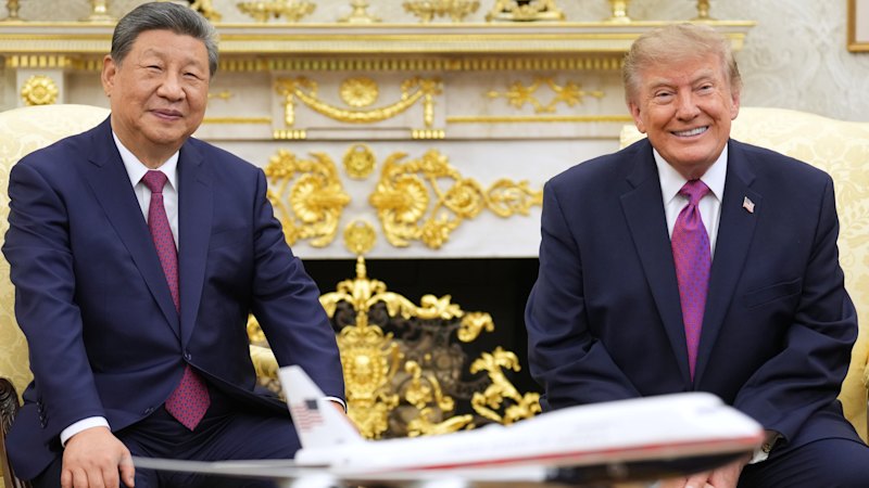 Trump and Xi exchange pleasantries, pandas as White House blocks journalists