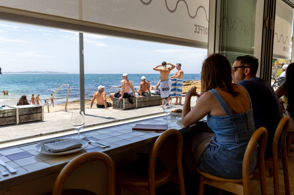 Bobbys is a breath of fresh air for beachside dining.