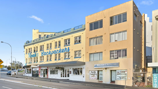 The Noah’s Backpackers site at 2-12 Campbell Parade, Bondi Beach, Sydney has price expectations of $70 million