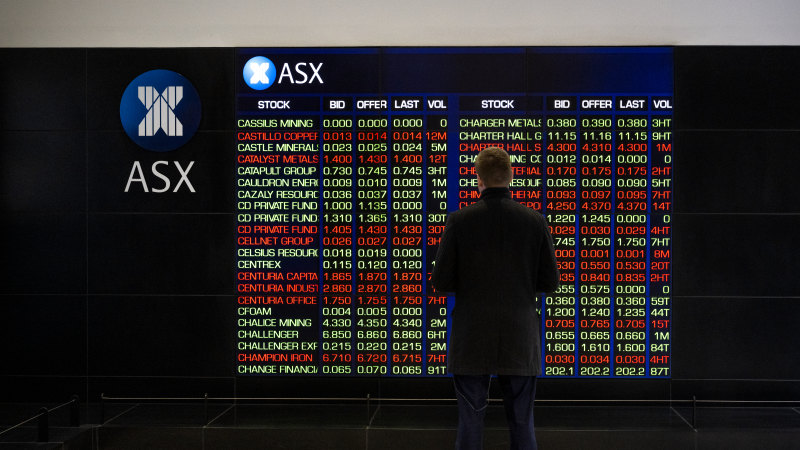 ASX hits record high again after US shares gain on rate cut hopes