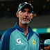 Jason Gillespie during his coaching tenure with Pakistan.