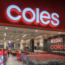 Coles is offering to assist customers with scanning bulky items.