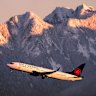 An Air Canada Boeing 737 Max departs Vancouver International Airport.
