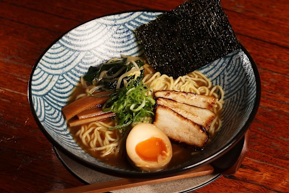 Umami Tokyo’s signature ramen is made with chicken broth instead of the more common pork.