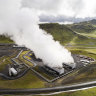 The Hellisheidi geothermal power plant in Iceland is the world’s largest commercial direct air-capture plant.