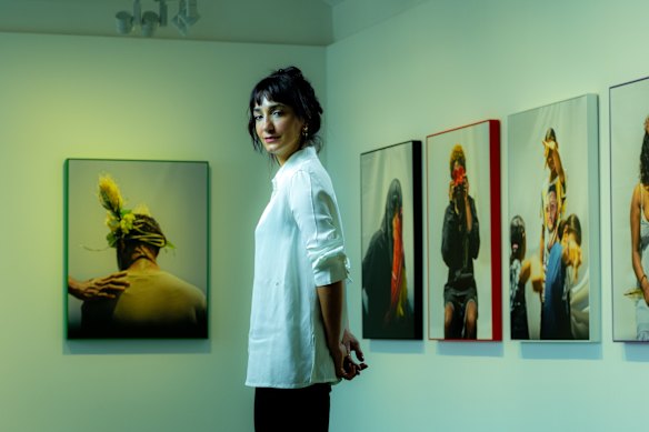 Artist Hoda Afshar has a new exhibition at Buxton Contemporary titled a/part.