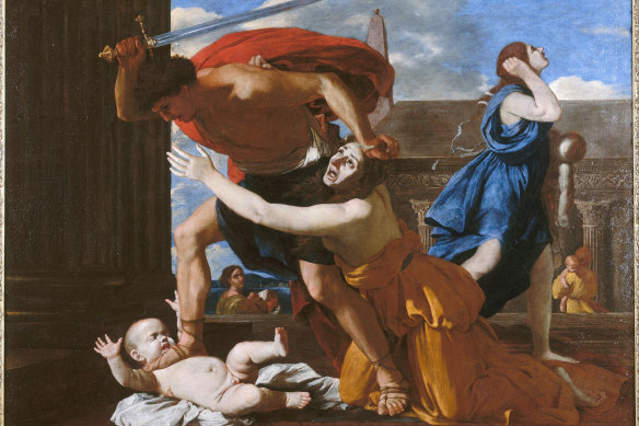 The Massacre of the Innocents, ca. 1628-1629. Found in the collection of the Musée Condé, Chantilly. 