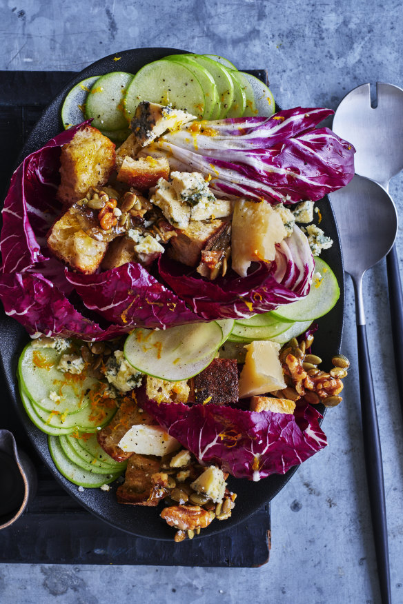 Danielle Alvarez’s winter salad is hearty enough to be a standalone meal.