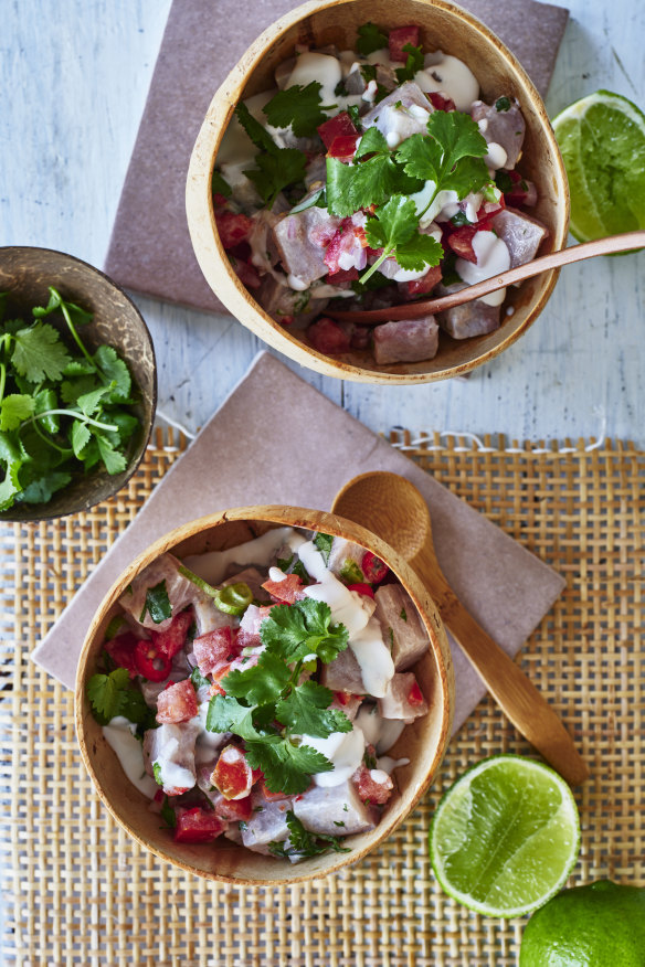 Fijian ceviche (Kokoda).