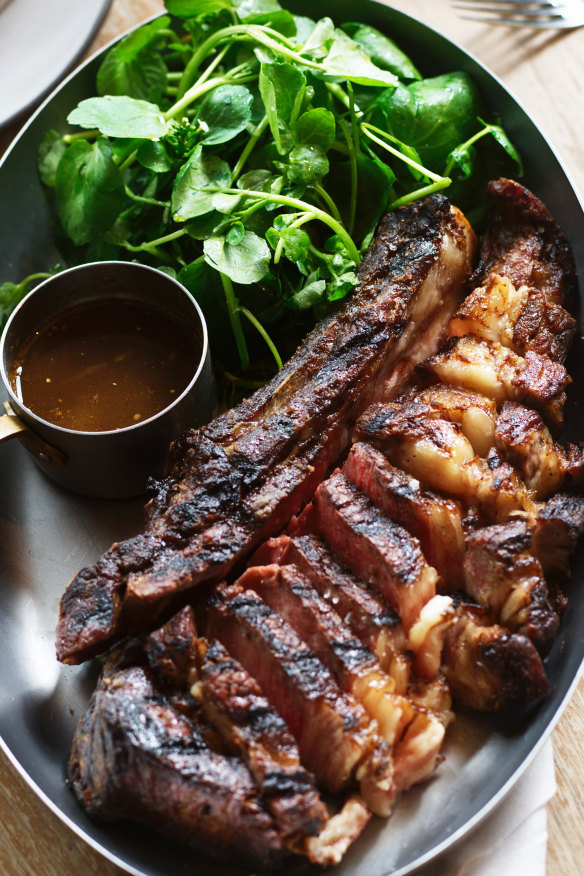 Hearty, elevated pub fare.