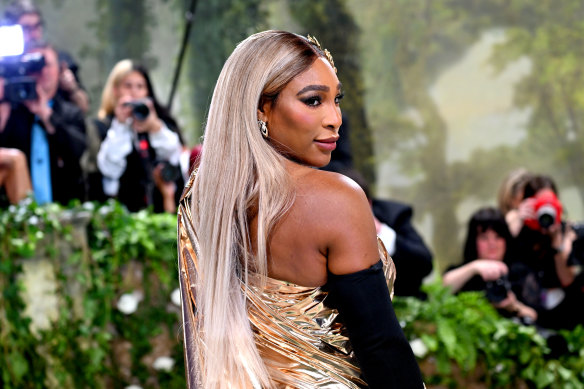Serena Williams attending the 2024 Met Gala.