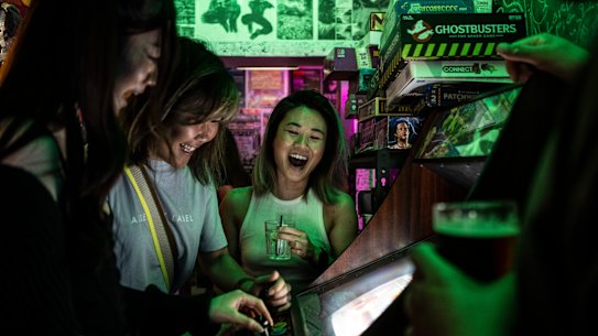 1989 arcade bar attracts adults who grew up with arcade games as well as patrons with a love of retro gaming.