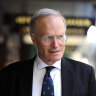 Finding supporters among judges and lawyers: former High Court judge Dyson Heydon.