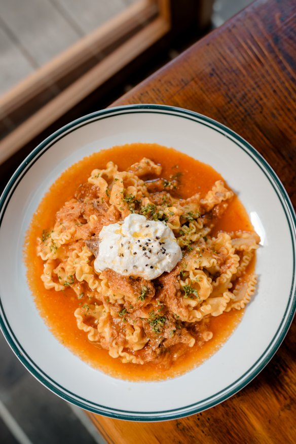 House-made pasta at Boccabona.