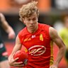 Zeke Uwland will end up at Gold Coast in the AFL draft, but it’s likely another club may make a bid on him beforehand.