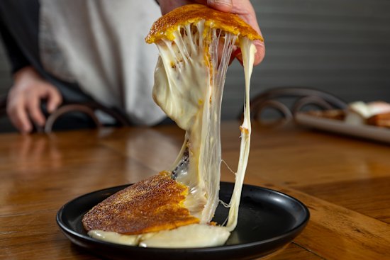 Arepas have serious cheese pull.