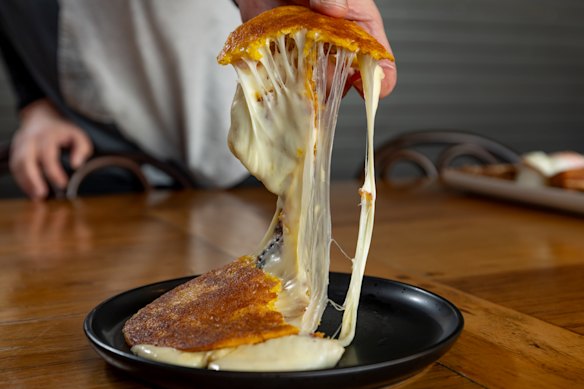Arepas have serious cheese pull.