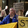 Atlassian to donate Russian revenue as Ukrainian protestors demand full boycott