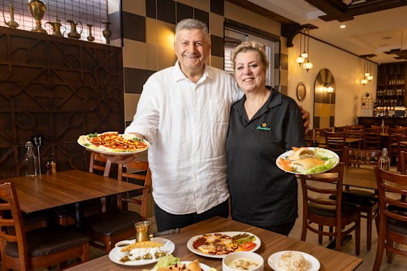 Shamiat owners Helda Almorani and Atallah Abo.