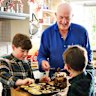 Rick Stein is getting into the Christmas spirit.