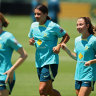 Sam Kerr’s minutes to be managed through Matildas’ Olympic qualifiers
