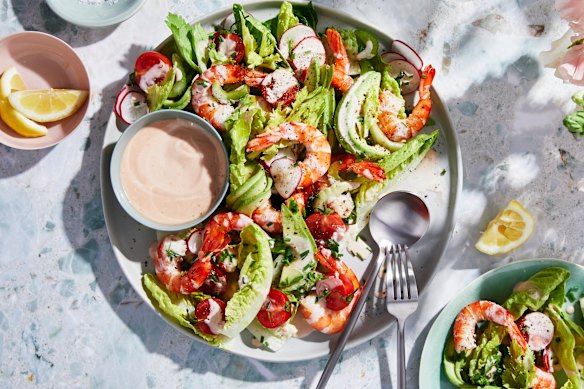 RecipeTin Eats’ prawn cocktail salad