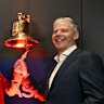 CEO Dave Emerson and Virgin Australia team at the ASX.