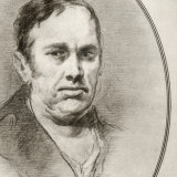 Illustration of Francisco de Goya by Gordon Ross.