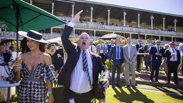 The excitement of day one of The Championships at Royal Randwick Racecourse on Saturday.