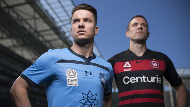 Relegated: The Sydney derby will be shown on a secondary channel on ABC on Saturday night.