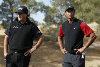 Woods lets fly at absent Mickelson: ‘I believe in legacies’