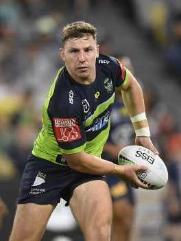 George Williams has played 29 NRL games for Canberra.