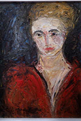 Danila Vassilieff, Lisa in Red Blouse,  1947.